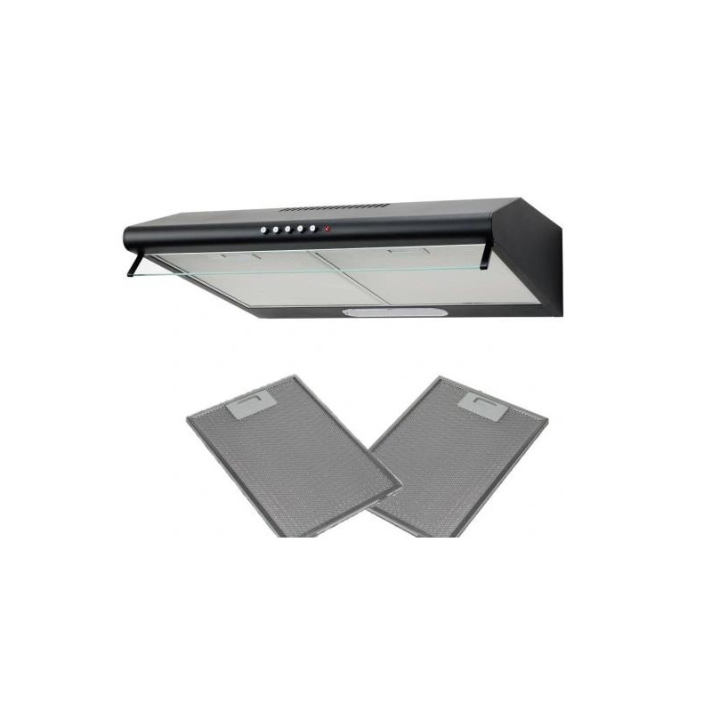 Okap Maan Juno 60 czarny